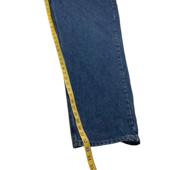 Carhartt Jeans Mens Size 46x32 Relaxed Straight Denim Five Pocket - Picture 6 of 10